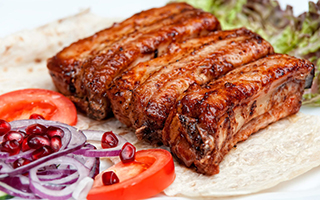Шашлык из свинины (ребрышки)